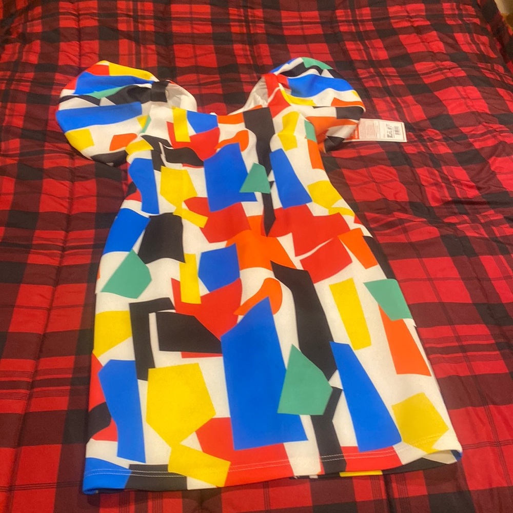 EY boutique mod shades of color dress